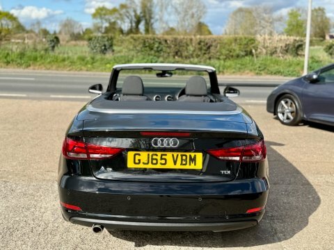 Audi A3 1.6 Tdi Sport GJ65VBM Black #5