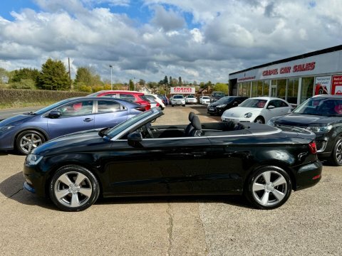 Audi A3 1.6 Tdi Sport GJ65VBM Black #3