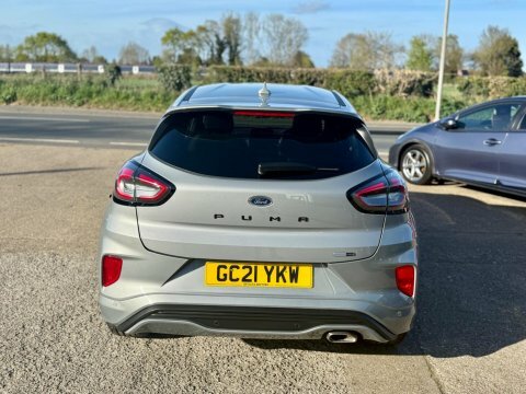 Ford Puma 1.0T Ecoboost Mhev GC21YKW Silver #6