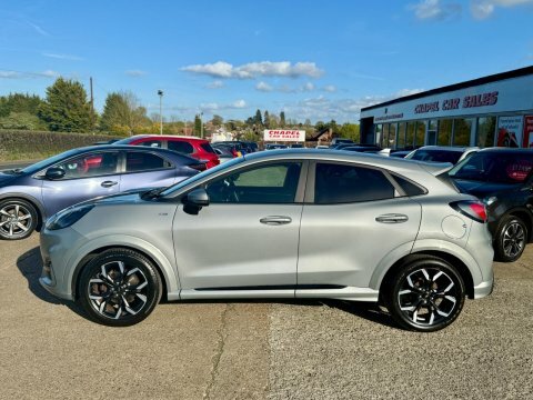 Ford Puma 1.0T Ecoboost Mhev GC21YKW Silver #4