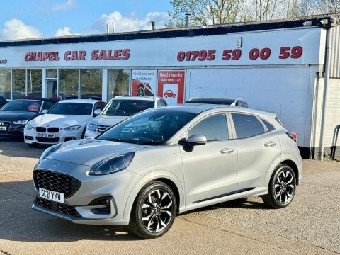 Ford Puma 1.0T Ecoboost Mhev Silver