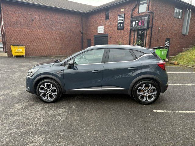 Renault Captur 2024 1.0 Tce Techno Suv Euro 6 HN24GMO Blue #4