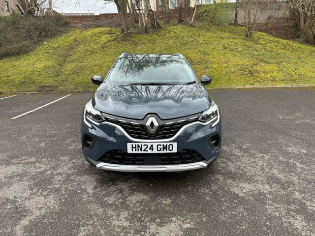 Renault Captur 2024 1.0 Tce Techno Suv Euro 6 HN24GMO Blue #2