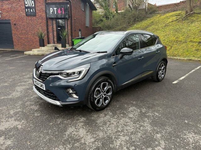 Renault Captur 2024 1.0 Tce Techno Suv Euro 6 HN24GMO Blue #3
