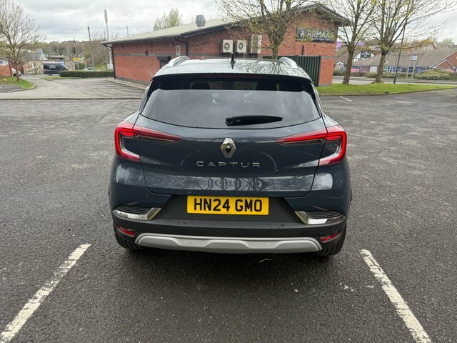 Renault Captur 2024 1.0 Tce Techno Suv Euro 6 HN24GMO Blue #6