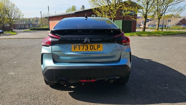 Citroen C4 2023 1.2 Puretech Max Hatchback FT73OLP Blue #4