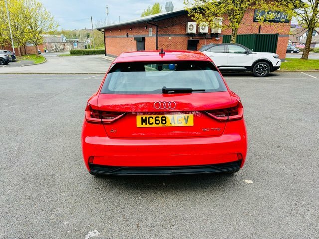 Audi A1 2019 1.0 Tfsi 30 Sport Sportback MC68ACV Red #5