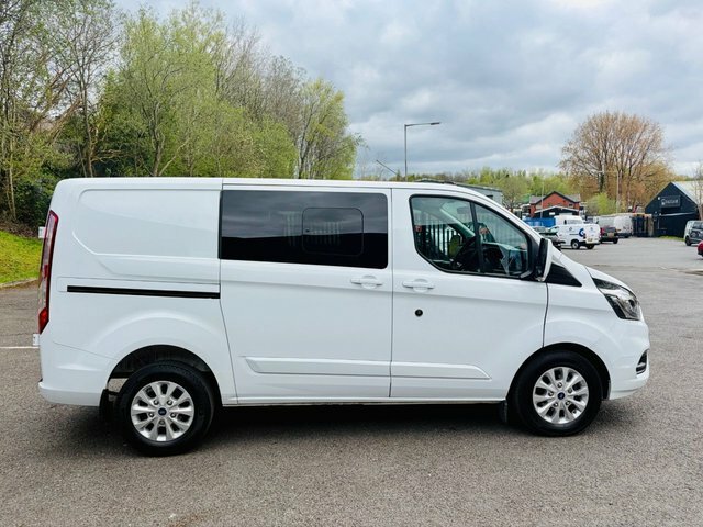 Ford Transit Custom 2023 2.0 300 Ecoblue Limited Crew Van Double Cab 5 MM73DGF White #5