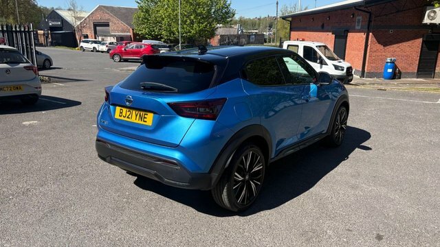 Nissan Juke 2021 1.0 Dig-t Tekna Suv Dct Euro BJ21YNE Blue #6