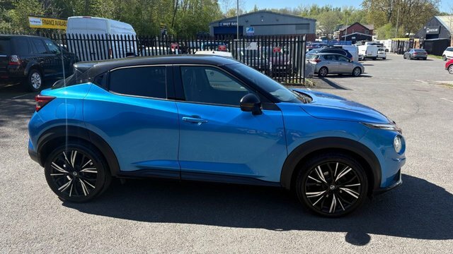 Nissan Juke 2021 1.0 Dig-t Tekna Suv Dct Euro BJ21YNE Blue #5