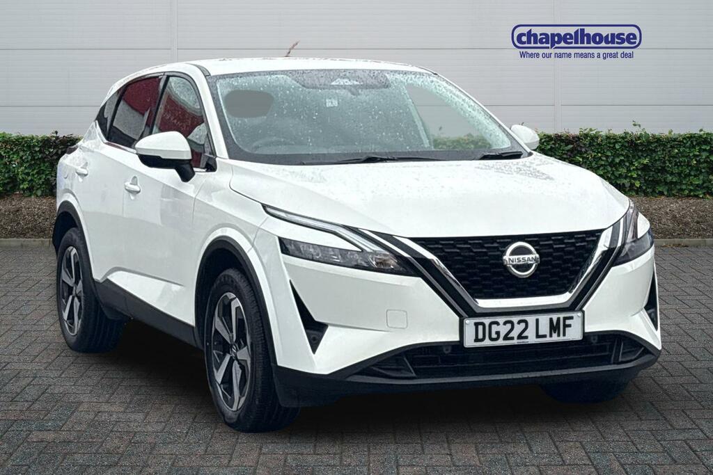 Nissan Qashqai N-connecta Dig-t Mhev Cvt 1.3 White
