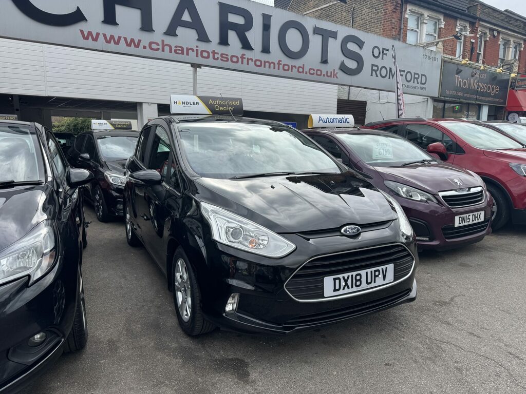 Ford B-Max 1.0T Ecoboost Zetec Navigator MV66ZWZ Black #2