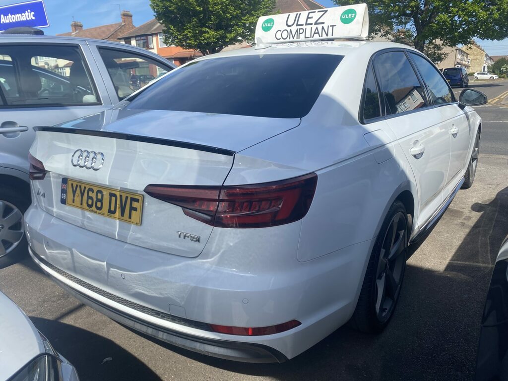 Audi A4 S Line Black Edition YY68DVF White #5