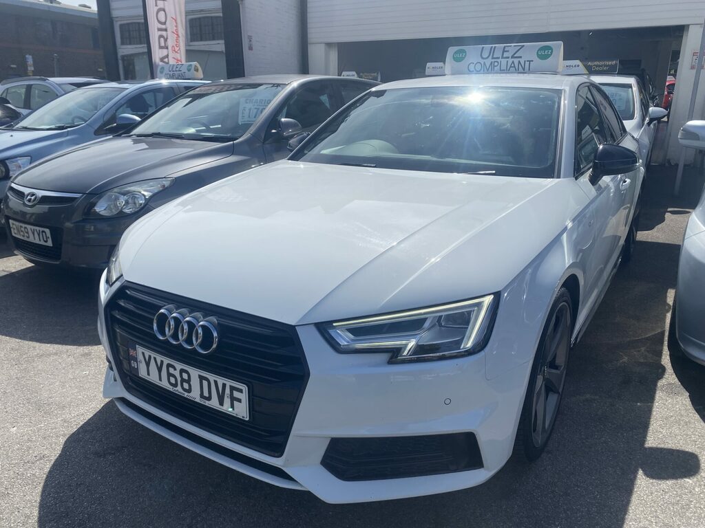 Audi A4 S Line Black Edition White