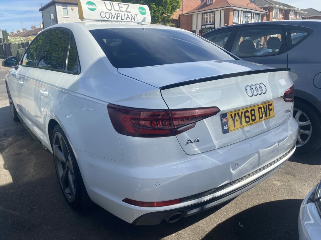 Audi A4 S Line Black Edition YY68DVF White #4