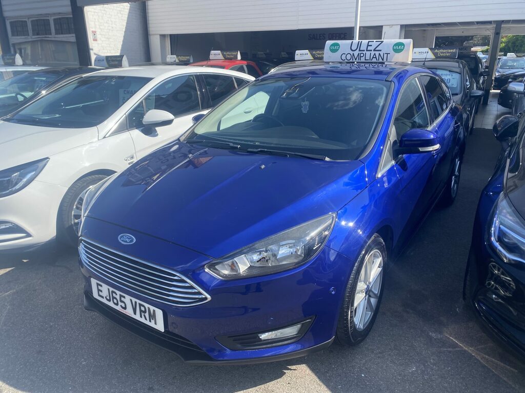 Ford Focus 1.0T Ecoboost Zetec Euro 6 S S Blue
