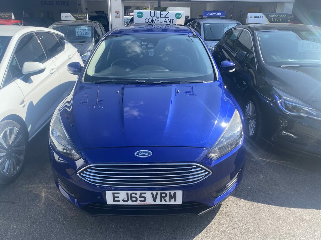 Ford Focus 1.0T Ecoboost Zetec Euro 6 S S MK66BBX Blue #2