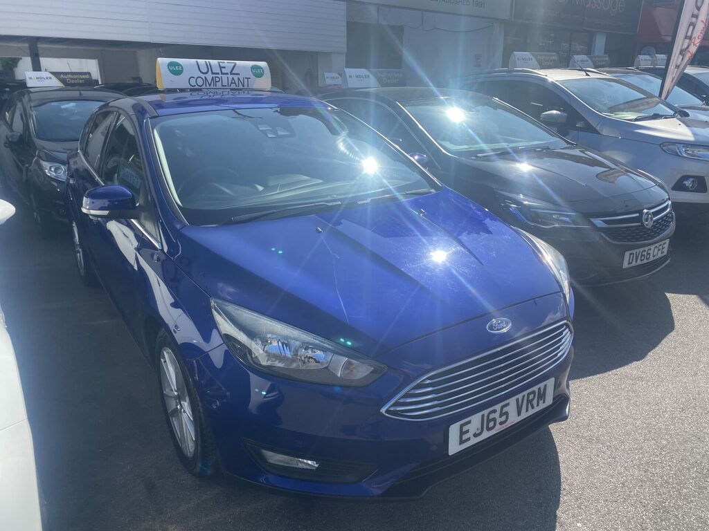 Ford Focus 1.0T Ecoboost Zetec Euro 6 S S MK66BBX Blue #3