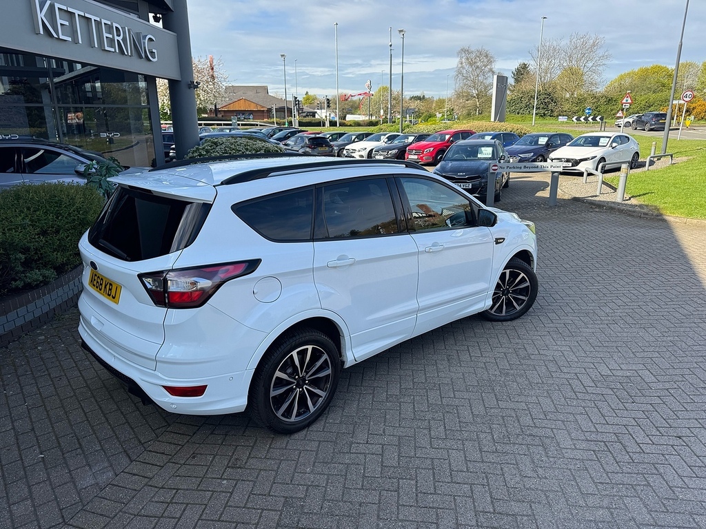 Ford Kuga Tdci St-line AE68KBJ White #3