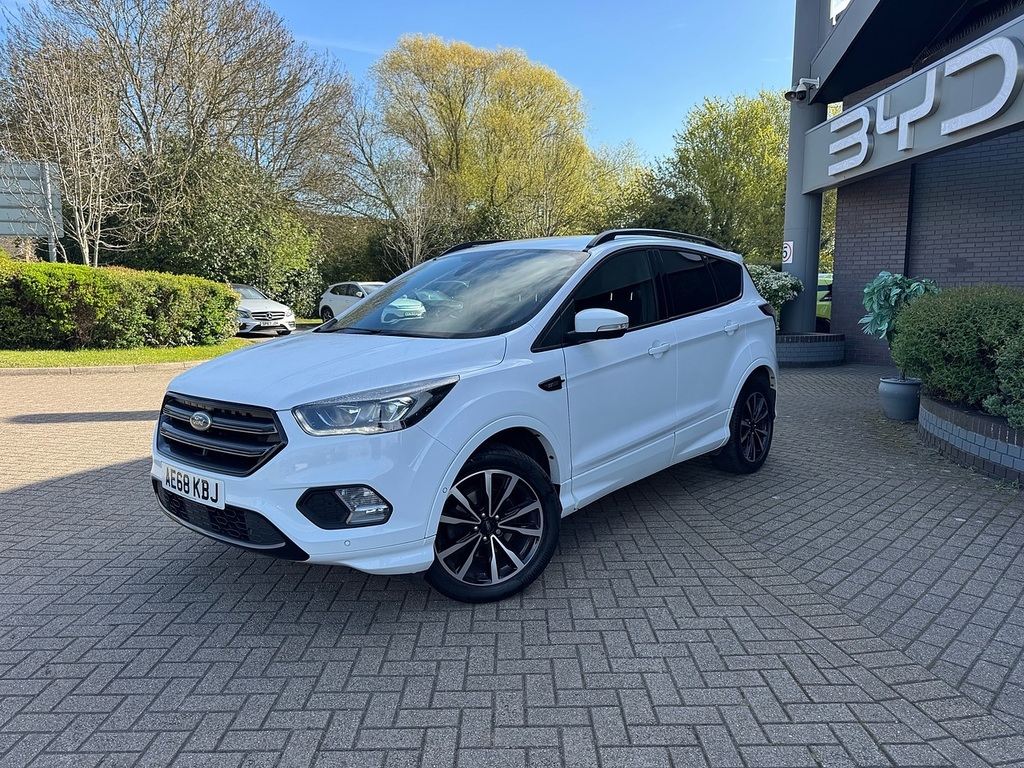 Ford Kuga Tdci St-line AE68KBJ White #2