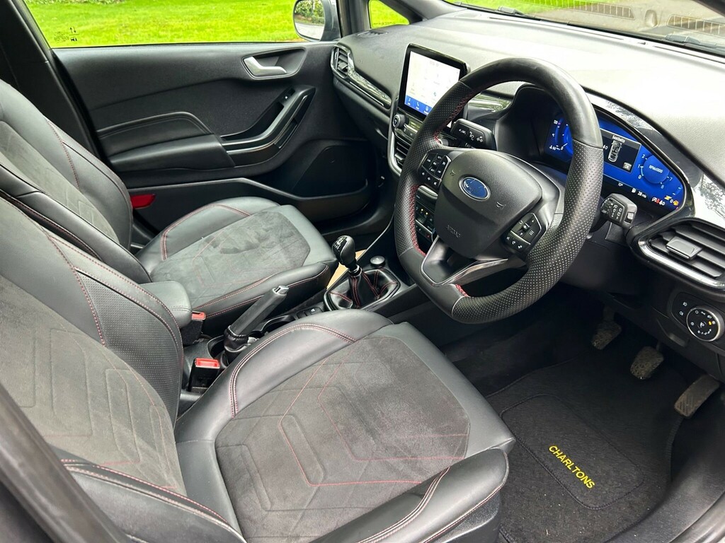 Ford Fiesta 1.0T Ecoboost St-line X Euro 6 Ss MA23HYT Grey #4