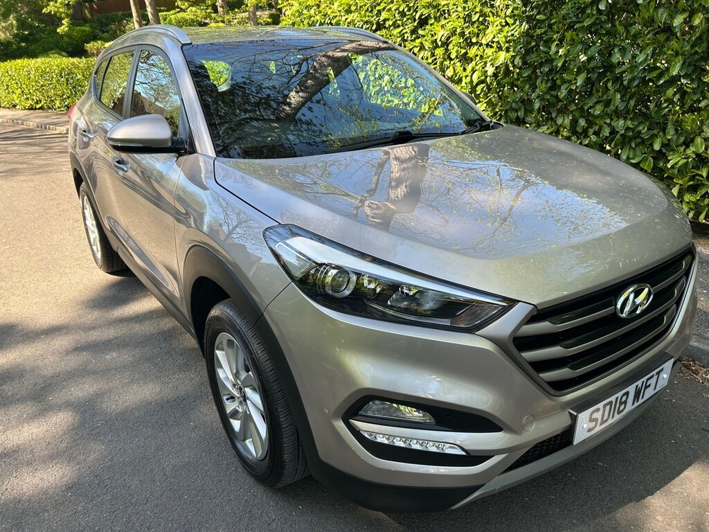 Hyundai Tucson 1.6 Gdi Blue Drive Se Nav Euro 6 Ss SD18WFT White #3