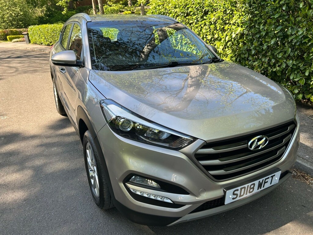 Hyundai Tucson 1.6 Gdi Blue Drive Se Nav Euro 6 Ss SD18WFT White #5