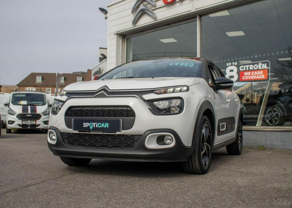 Citroen C3 Hatchback CK22OKB White #2