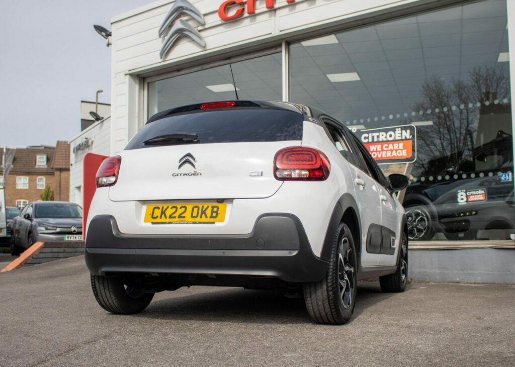 Citroen C3 Hatchback CK22OKB White #4