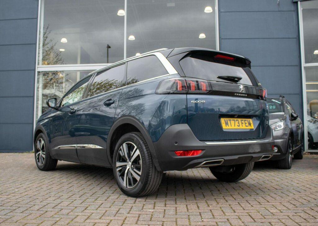 Peugeot 5008 1.2 Puretech Gt Eat Euro 6 S S MT73FEM Blue #4