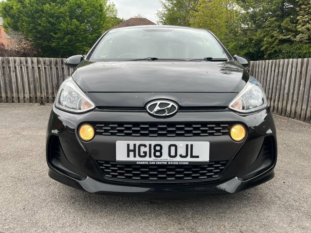 Hyundai I10 1.0 Go Se Euro 6 HG18OJL Black #4