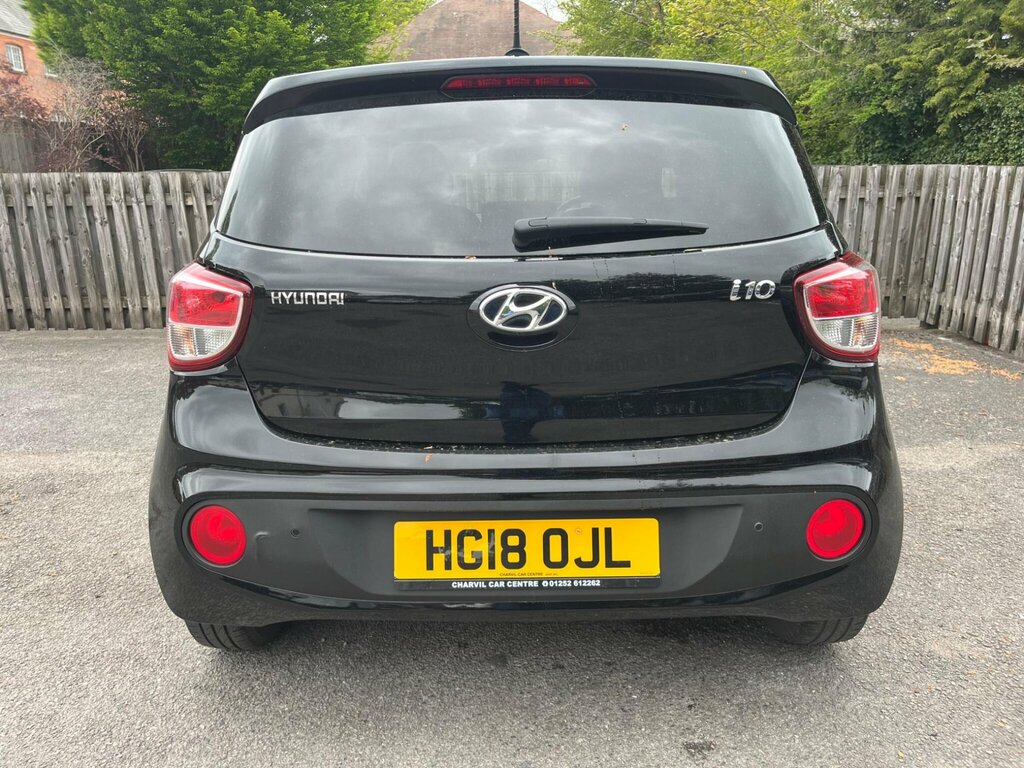Hyundai I10 1.0 Go Se Euro 6 HG18OJL Black #5