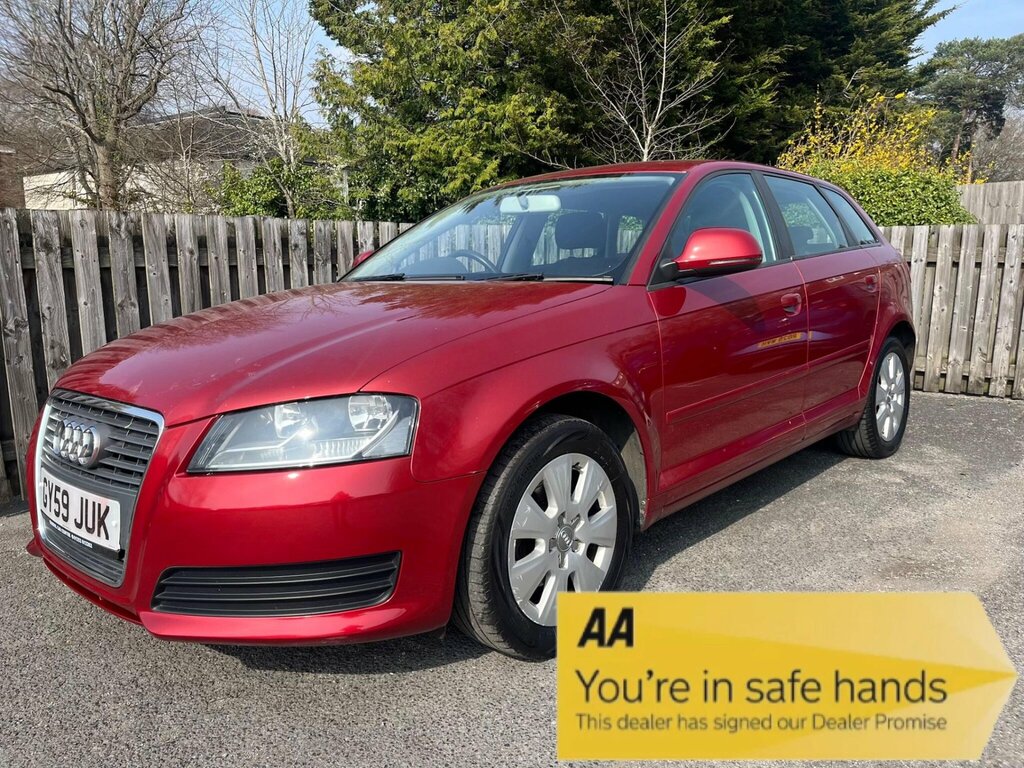 Audi A3 1.6 Sportback Euro 4 Red