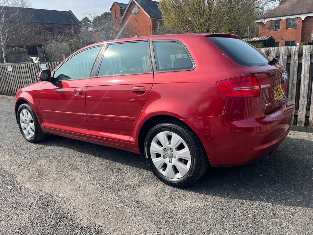 Audi A3 1.6 Sportback Euro 4 Red #3