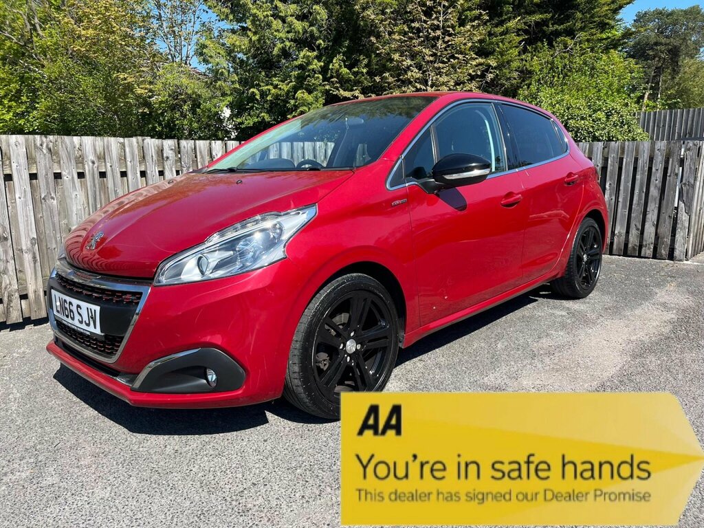 Peugeot 208 1.2 Puretech Gt Line Euro 6 Ss Red