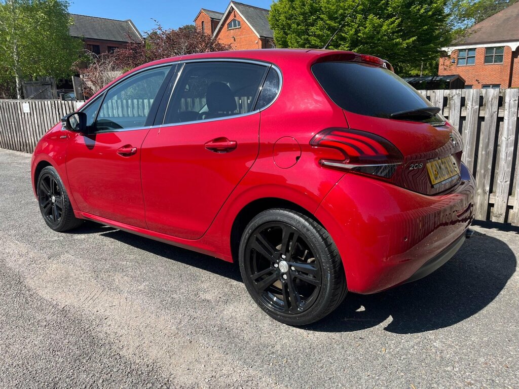 Peugeot 208 1.2 Puretech Gt Line Euro 6 Ss LN66SJV Red #3