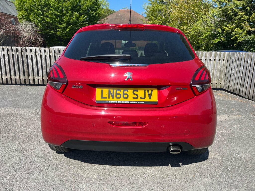 Peugeot 208 1.2 Puretech Gt Line Euro 6 Ss LN66SJV Red #5