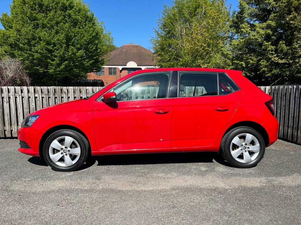Skoda Fabia 1.0 Se Euro 6 Ss HV18LLX Red #2