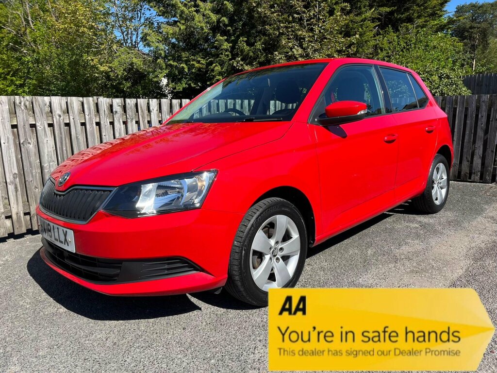 Skoda Fabia 1.0 Se Euro 6 Ss Red