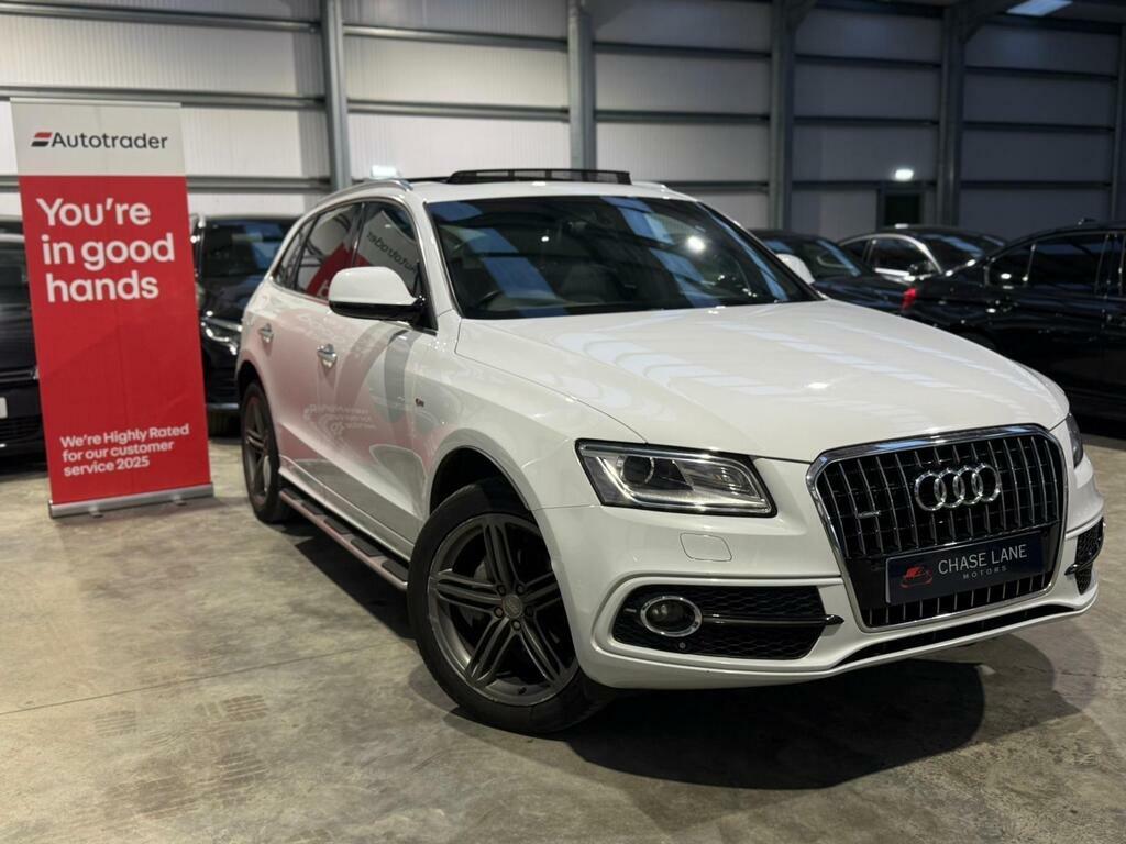 Audi Q5 2.0 Tdi S Line Plus S Tronic Quattro Euro 6 S S White