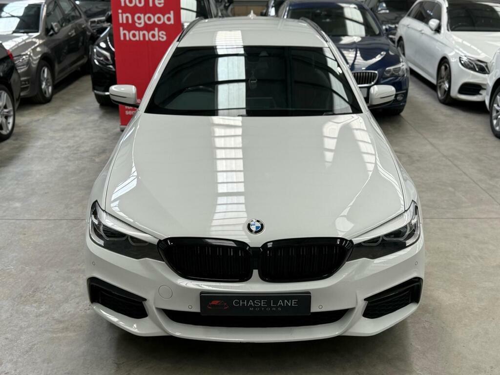 BMW 5 Series 3.0 530D M Sport Touring Xdrive Euro 6 Ss SL18EZA White #2