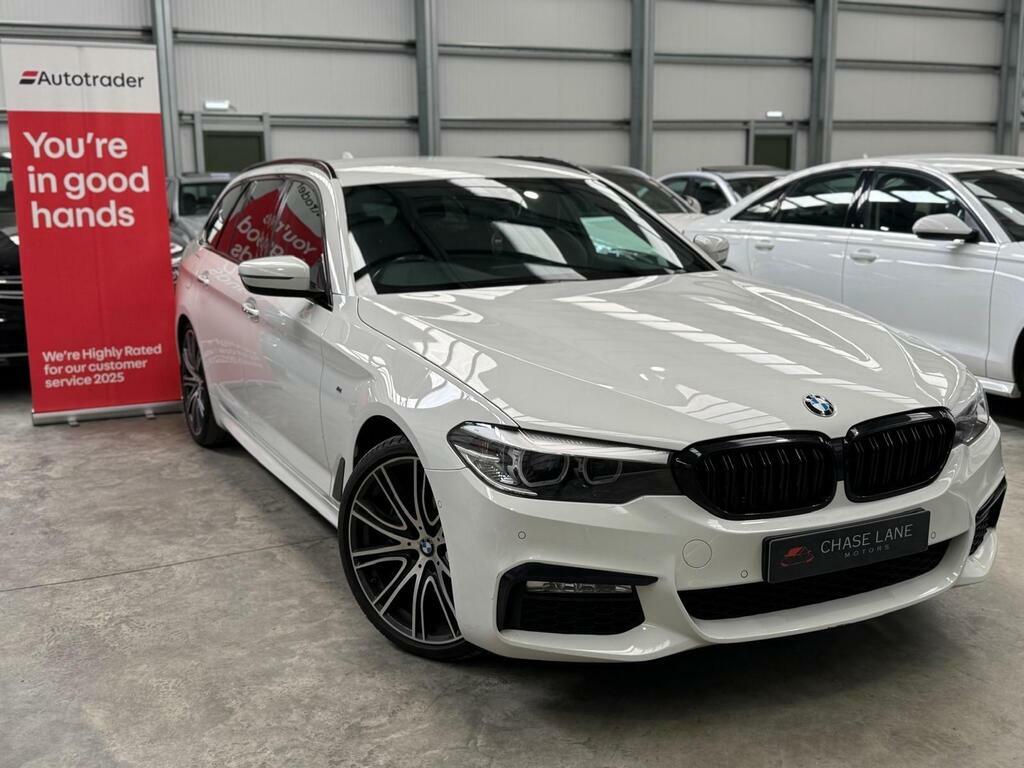 BMW 5 Series 3.0 530D M Sport Touring Xdrive Euro 6 S S White