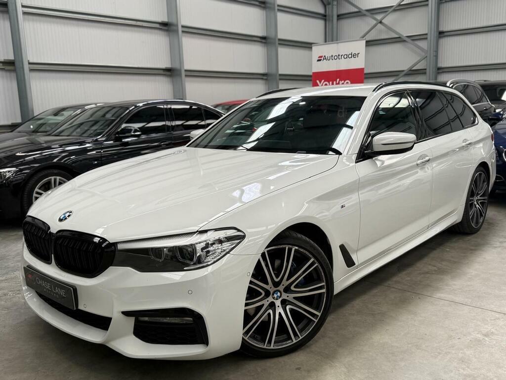 BMW 5 Series 3.0 530D M Sport Touring Xdrive Euro 6 Ss SL18EZA White #3