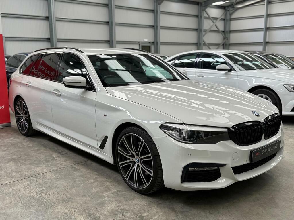 BMW 5 Series 3.0 530D M Sport Touring Xdrive Euro 6 Ss SL18EZA White #6