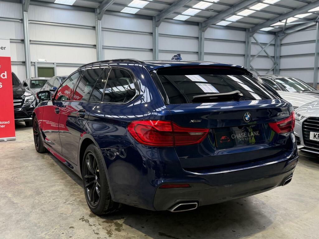 BMW 5 Series 2.0 520D M Sport Touring Xdrive Euro 6 S S  Blue #4