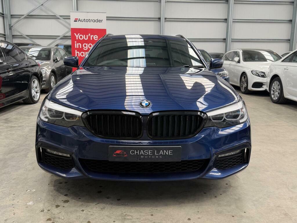 BMW 5 Series 2.0 520D M Sport Touring Xdrive Euro 6 S S  Blue #2