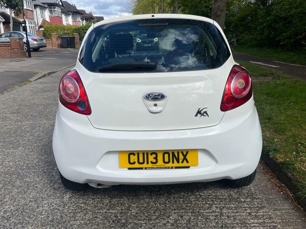 Ford KA 1.2 Edge Euro 5 S S CU13ONX White #6