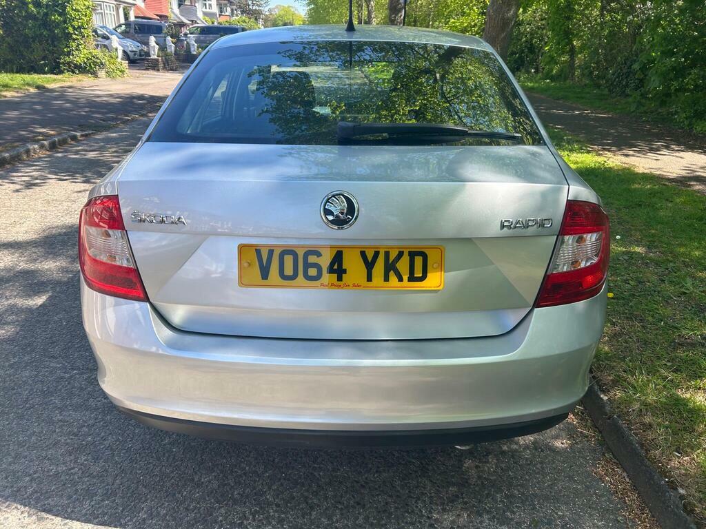 Skoda Rapid 1.2 Tsi Se Euro 5 Silver #6