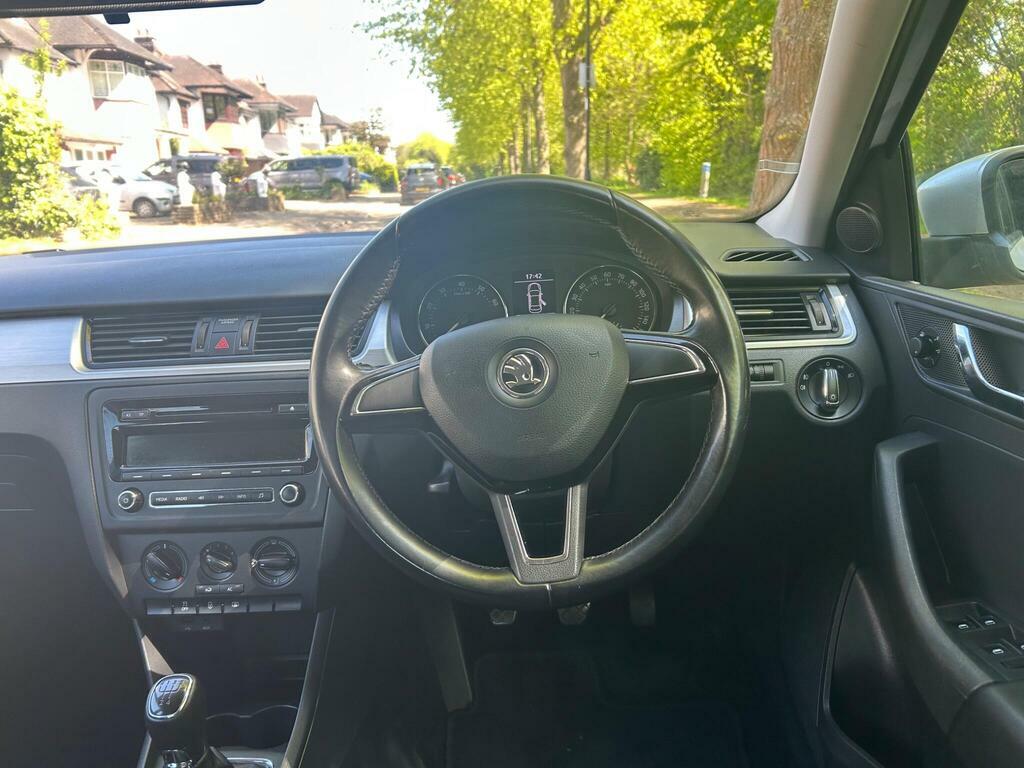 Skoda Rapid 1.2 Tsi Se Euro 5 Silver #4