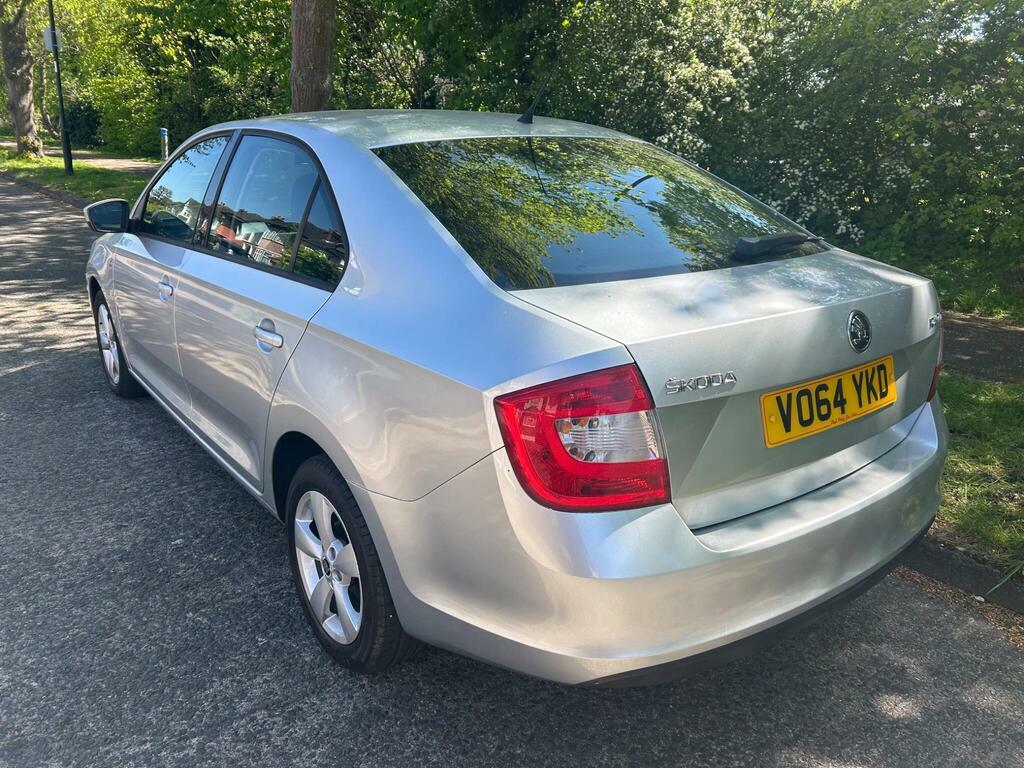 Skoda Rapid 1.2 Tsi Se Euro 5 Silver #2